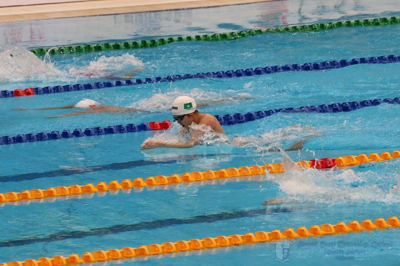 第一屆全國學生 (青年) 運動會游泳項目，澳門泳手陳珮琳出戰女子公開組 50米蛙泳，以打破澳門紀錄的 31.62秒成績奪得金牌，亦是本澳在今屆學青會的首面金牌。