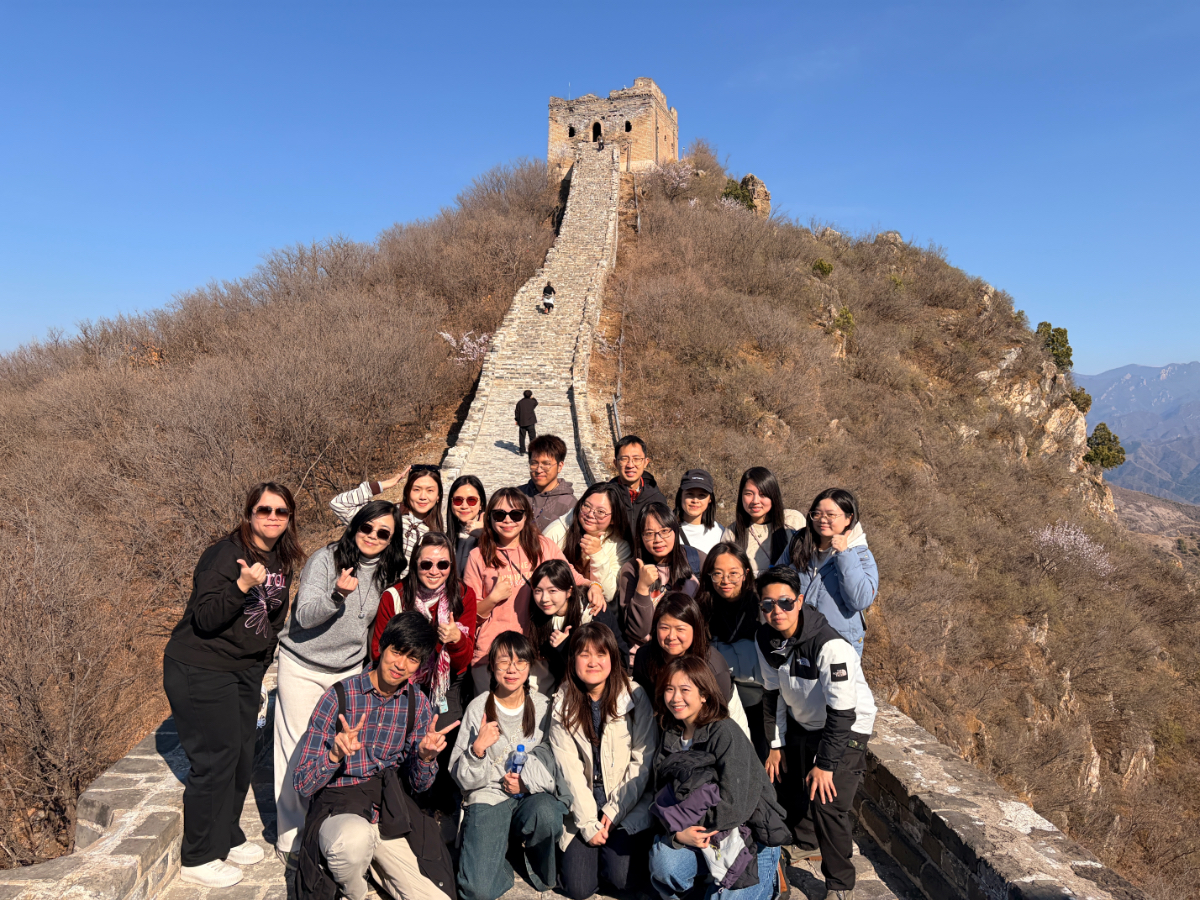 踏上司馬台長城，共同留下足跡